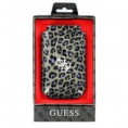 Guess Leopard Kožené Pouzdro vel. M